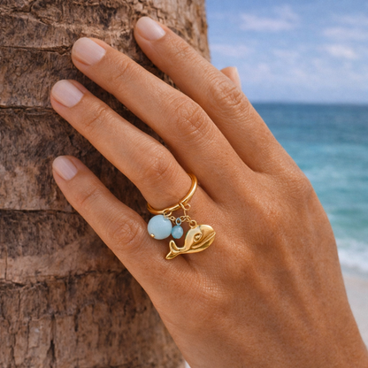 Whale Whimsy Ring
