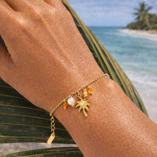 Golden Palm Bracelet