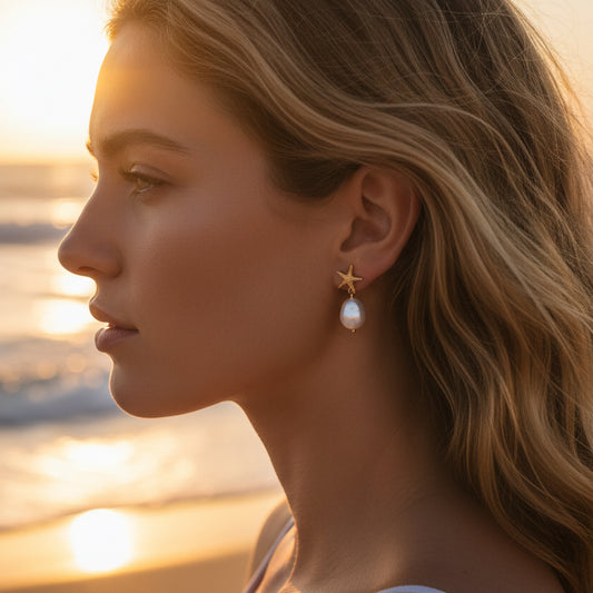 Sea Star Pearl Drops