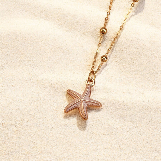 Salty Starfish Necklace