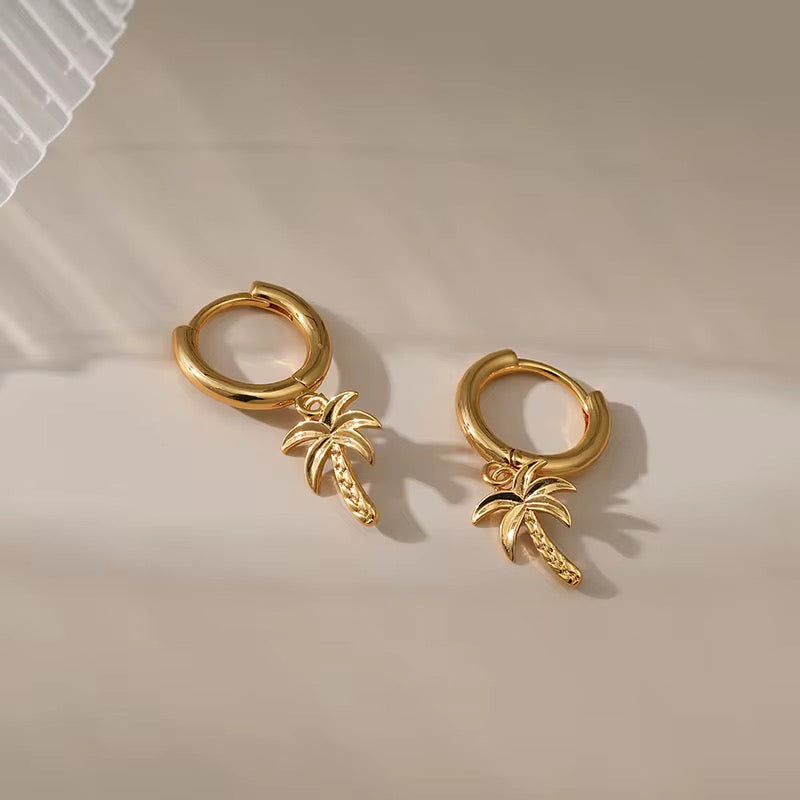 Coconut Tree Earrings