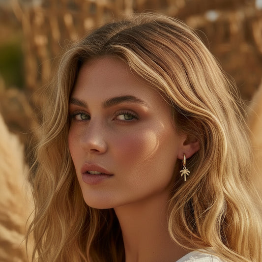 Coconut Tree Earrings