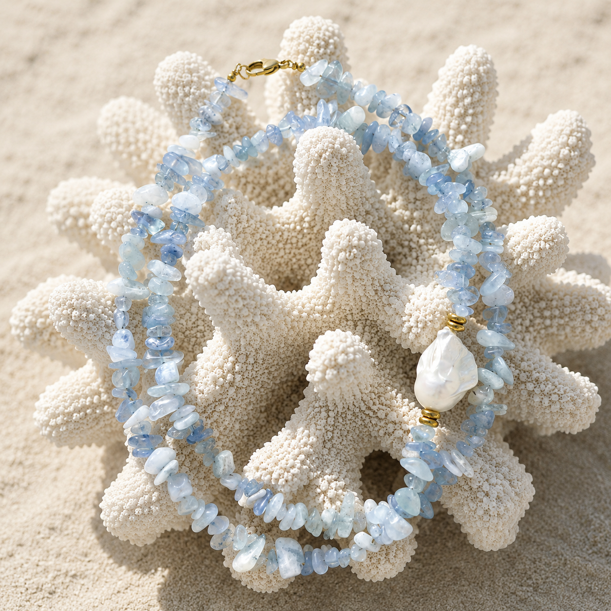 Blue lagoon Necklace