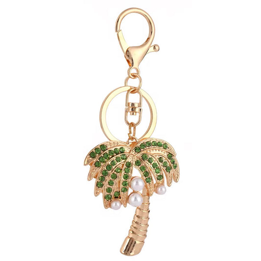 Palm Paradise Keychain