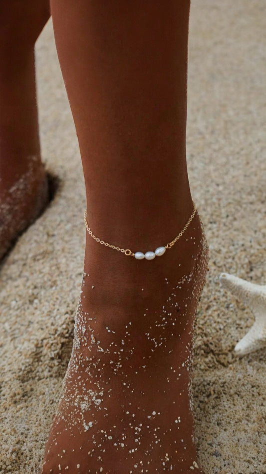 Island Pearl Anklet