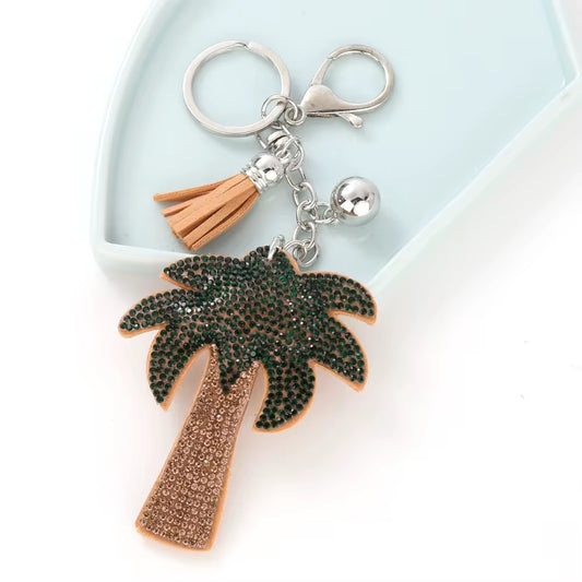 Crystal Palm Keyring