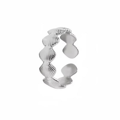 Golden Seashell Ring