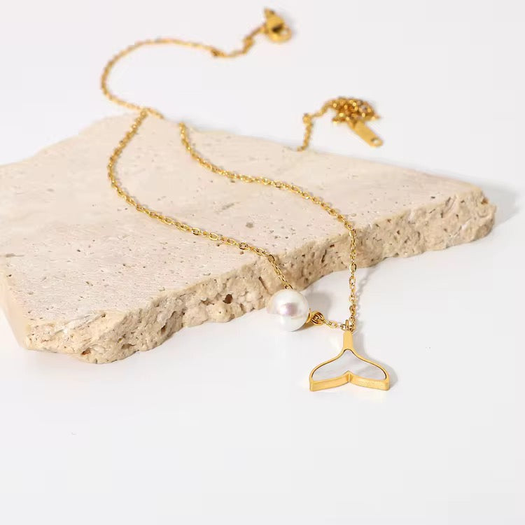 Whale Tail Necklace