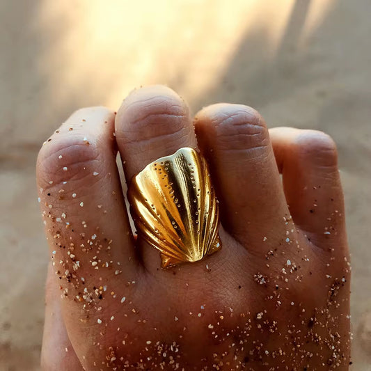 Seashell Ocean Ring