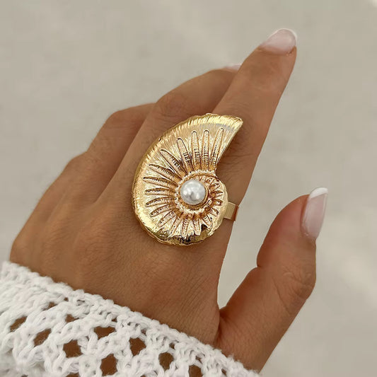 Nautilus Statement Ring