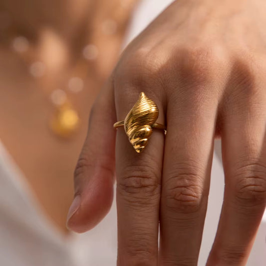 Ocean Conch Ring