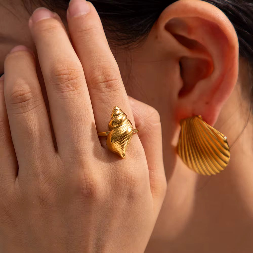 Ocean Conch Ring