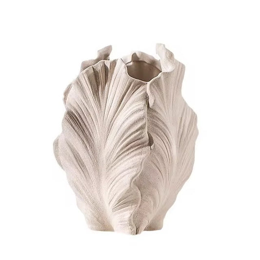 Palm Leaf Vase