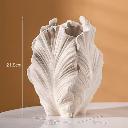 Palm Leaf Vase