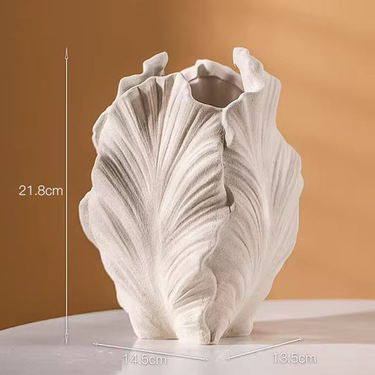 Palm Leaf Vase
