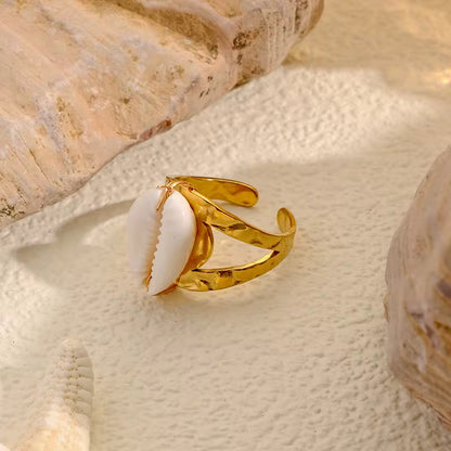 The Cowrie Gold Ring