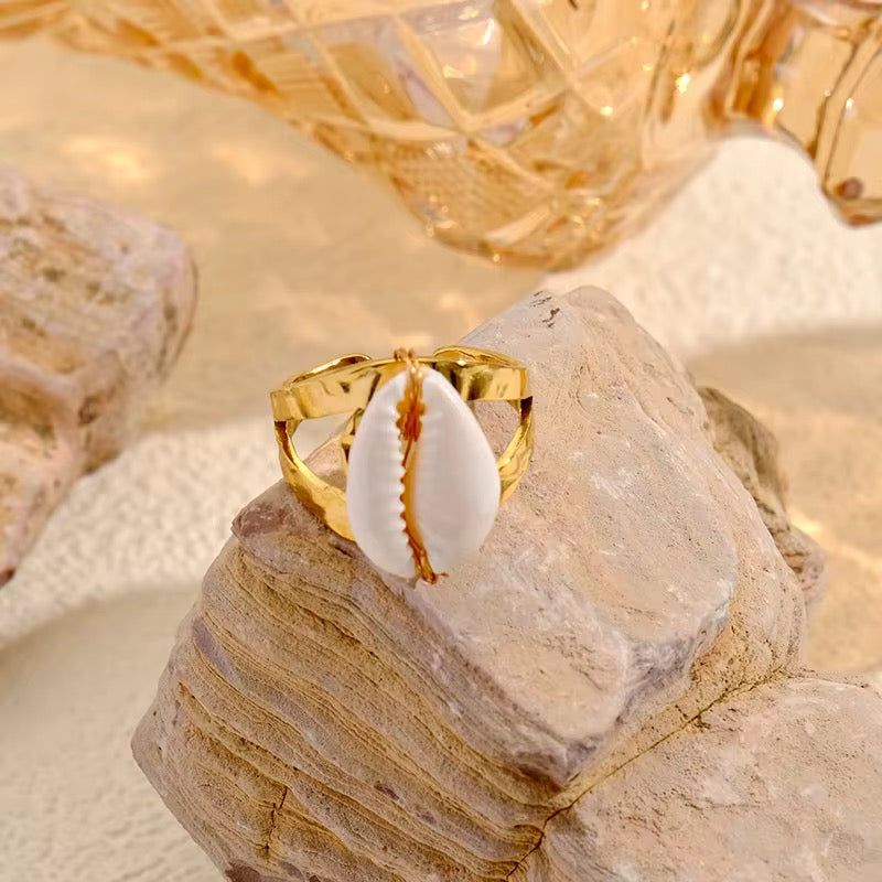 The Cowrie Gold Ring