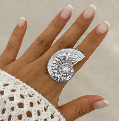 Nautilus Statement Ring