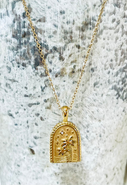 Palm Tree Necklace