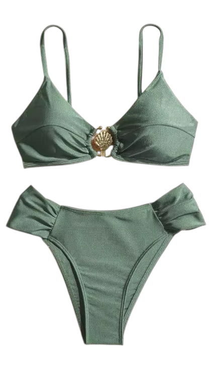 Ocean Army Green Bikini