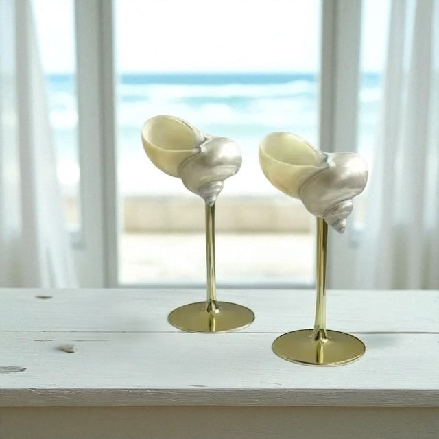 Shell Wine Glasses