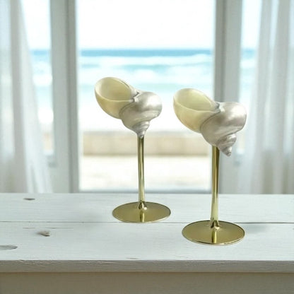 Shell Wine Glasses