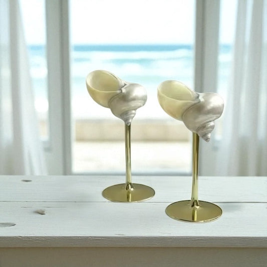 Shell Wine Glasses